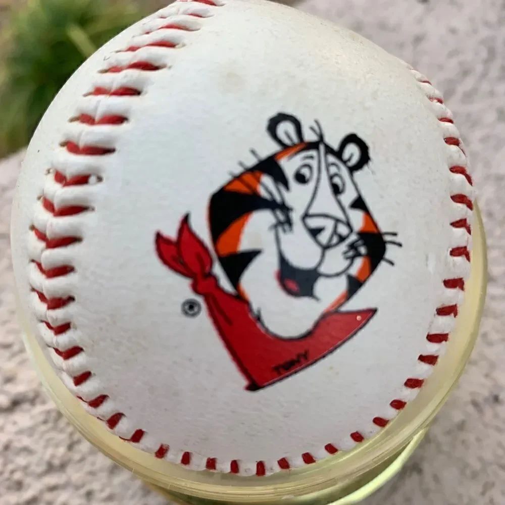 Tony Tiger Baseball  Spirts Product Corp Red Orange Black Cleveland Ohio Signed